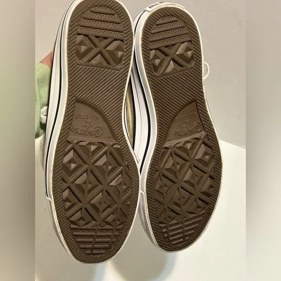 Converse Clear and Cream All Star Sneakers - Picture 4 of 5
